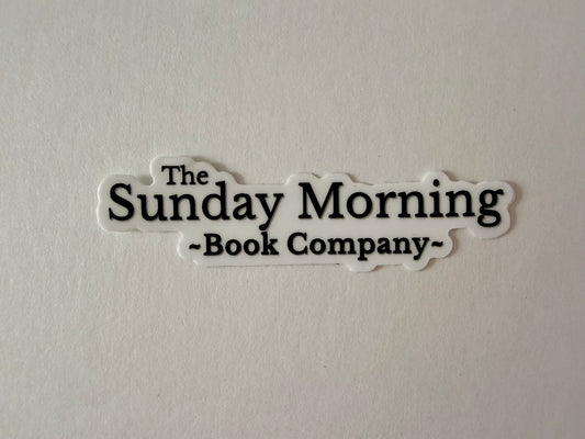 Sunday Morning Book Company 2" Die-Cut Sticker